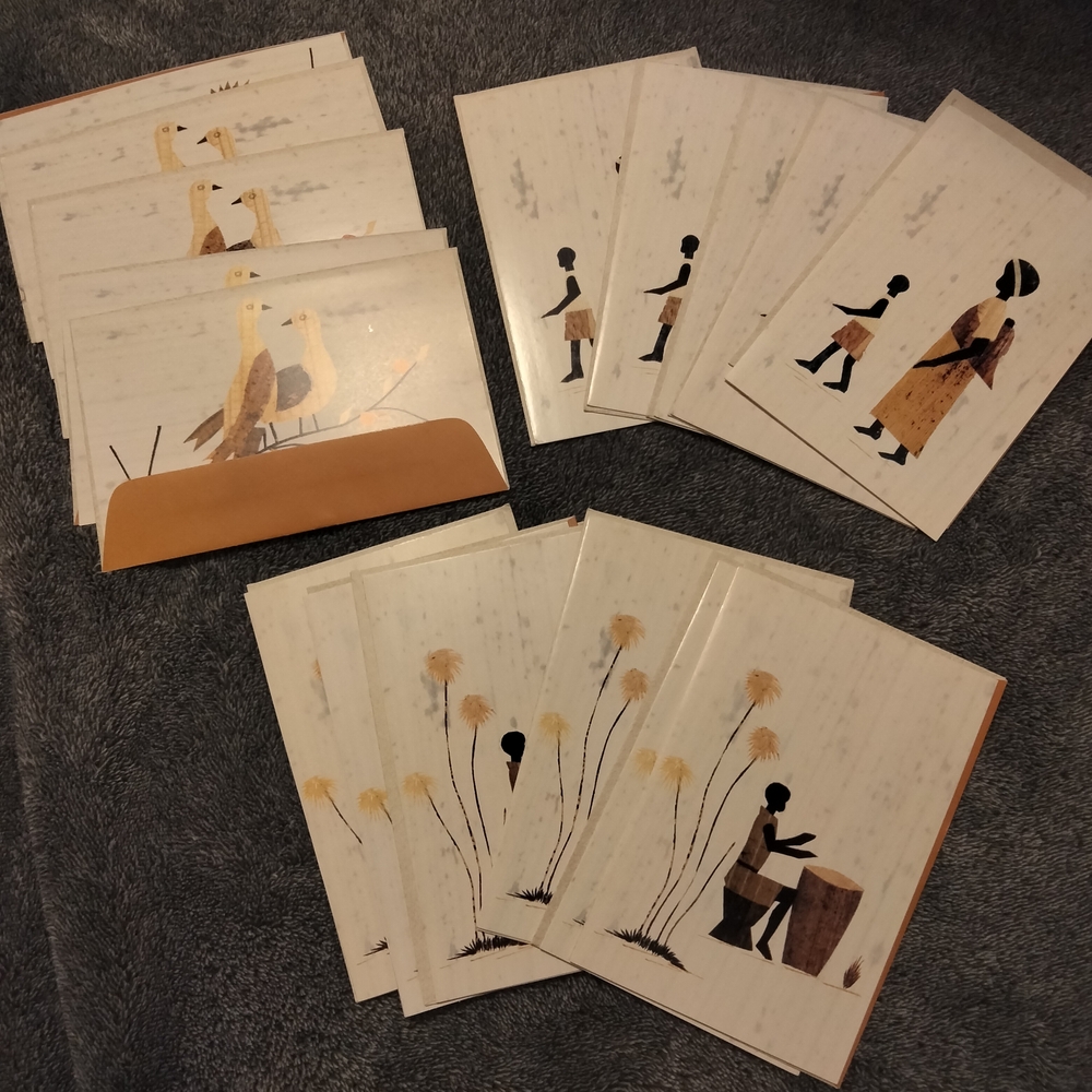 Artistic Greeting Card Set with Envelopes